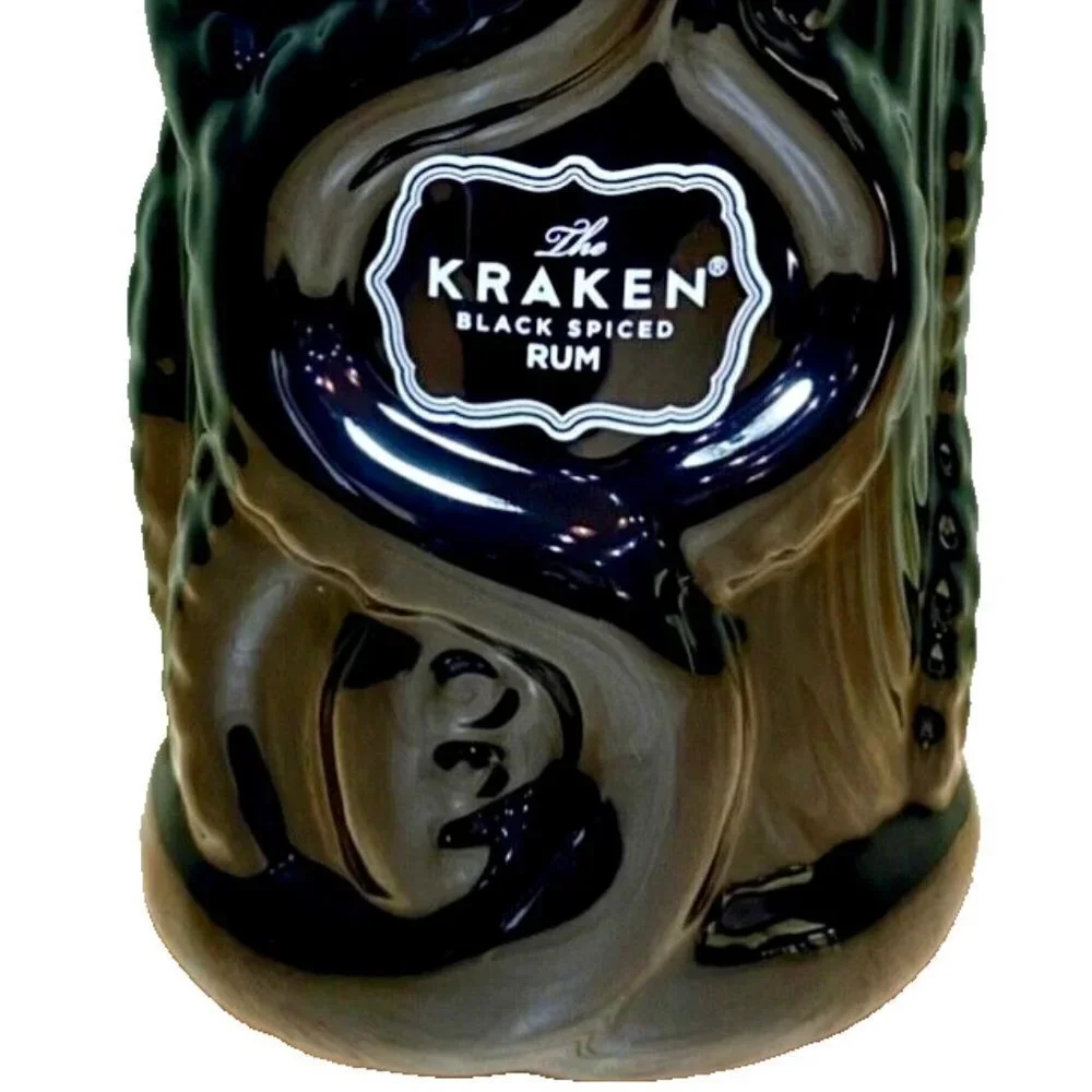 Kraken Black Spiced Rum Release The‎ Kraken Large Octopus Tiki Mug Glossy